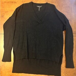 BCBGMaxAzria Black V-Neck Sweater